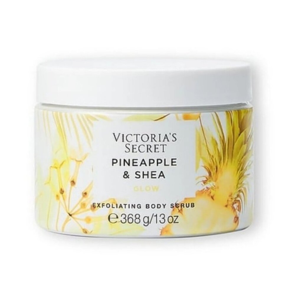 Victorias Secret Natural Beauty Exfoliating Body Scrub Pineapple and Shea New
